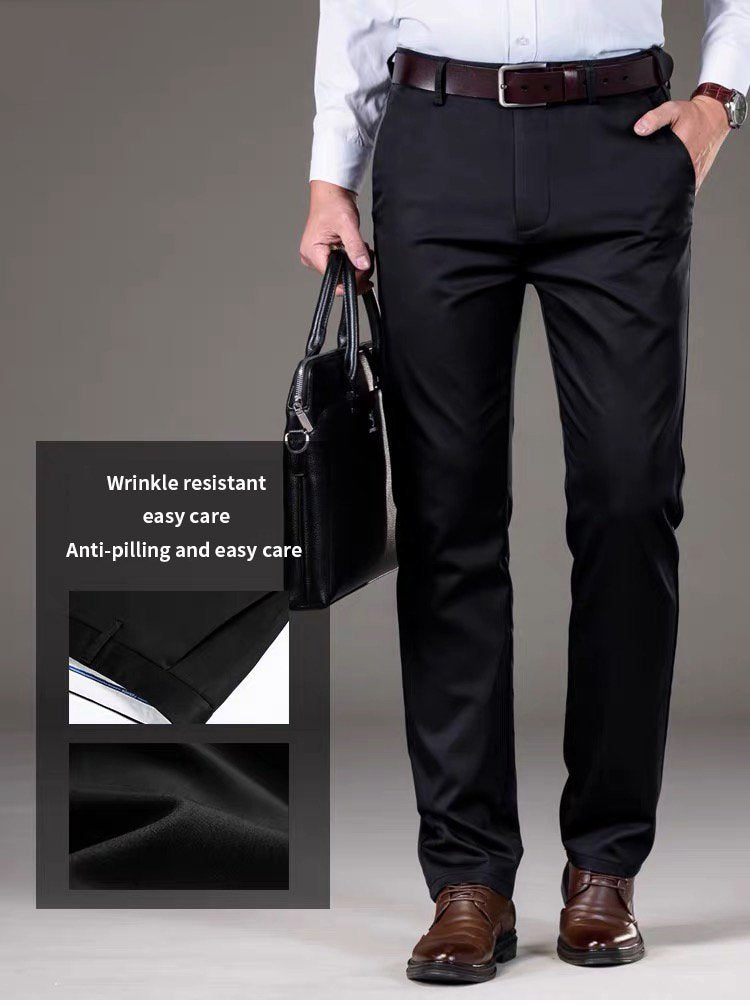 😎👖 Pantaloni casual pentru bărbați, țesătură elastică, fără pilling, confortabil de purtat!