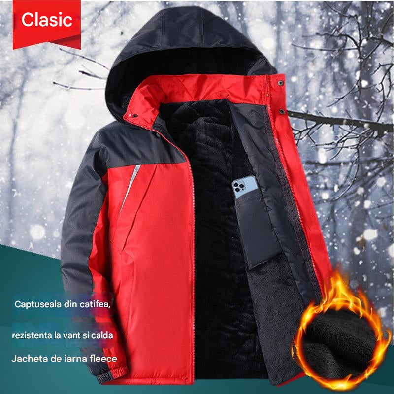【L-6XL】✨❄️  Jachetă pentru bărbați plus size plus și îngroșat.