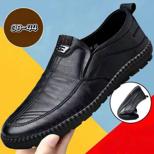👞 Moški čevlji iz mehkega naravnega usnja - Popolno udobje za zrele moške
