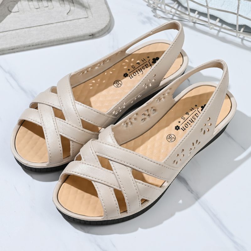 ✨😍【36-40】Nouă pereche de pantofi de vară, cu fund moale, confortabil, antiderapant și plat.