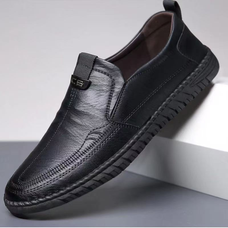 [39-44]👞Pantofi bărbătești din piele naturală moale – Confort total pentru bărbați maturi