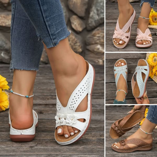 💓👡【Na voljo v 7 barvah】Poletni sandali z votlo peto, visoka kakovost, udobno za vsak dan