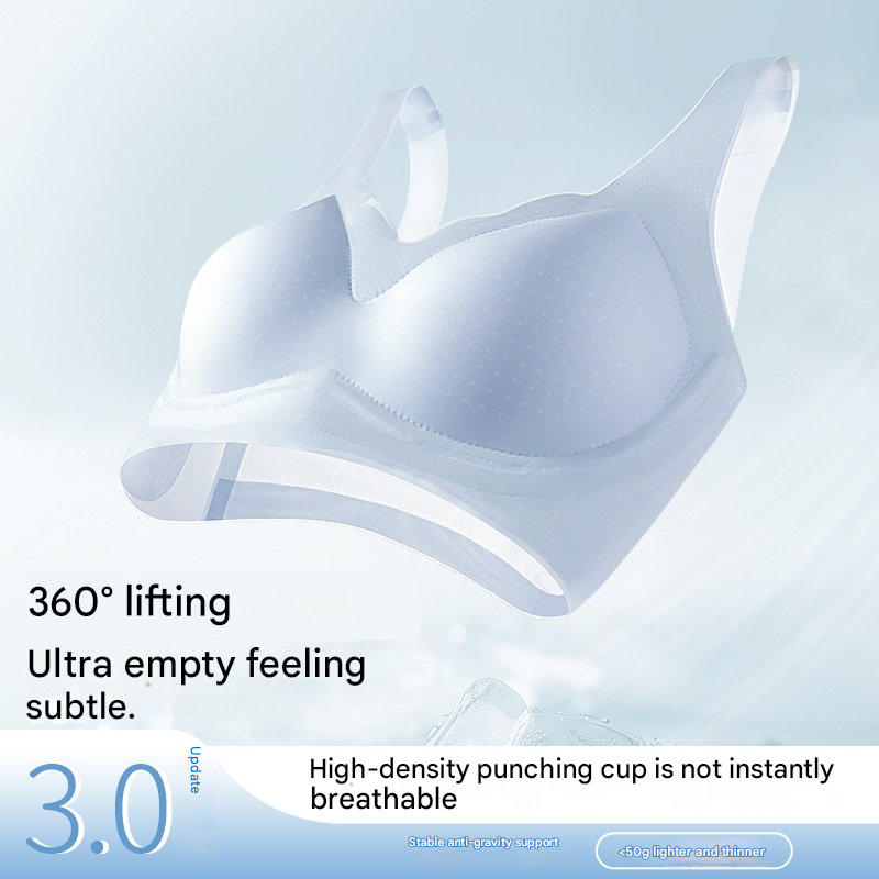💁‍♀️✨【2 piese】Sutien de vară ultra-subțire, răcoros, fără cusături, mătase rece respirabilă, spate confortabil și frumos.