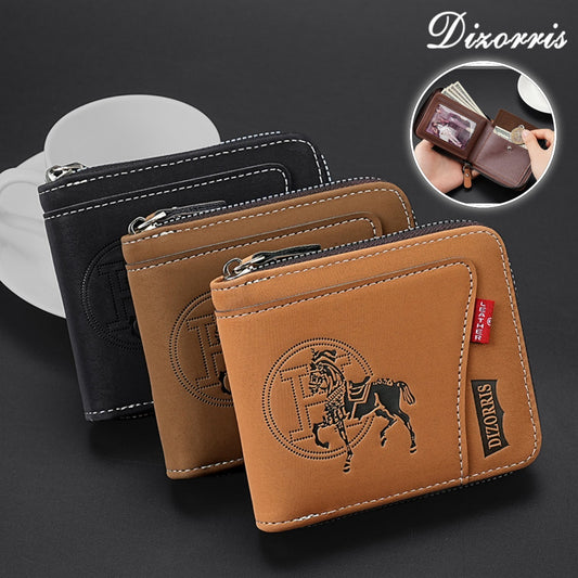 🔥🔥【Kupite 1, dobite 1 gratis】Nova modna retro moška denarnica z zadrgo