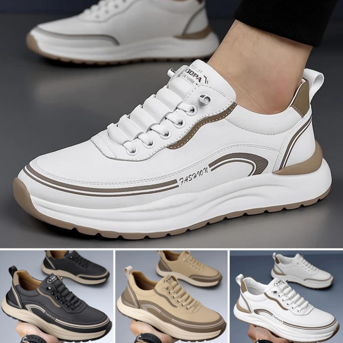 【39-44】👟Pantofi sport pentru bărbați, cu talpă moale și respirabilă, casual, la modă