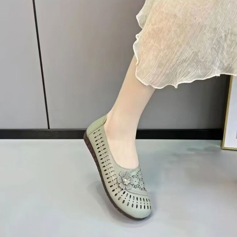 🔅【35-40】Pantofi pentru femei fundul din piele moale anti-alunecare.
