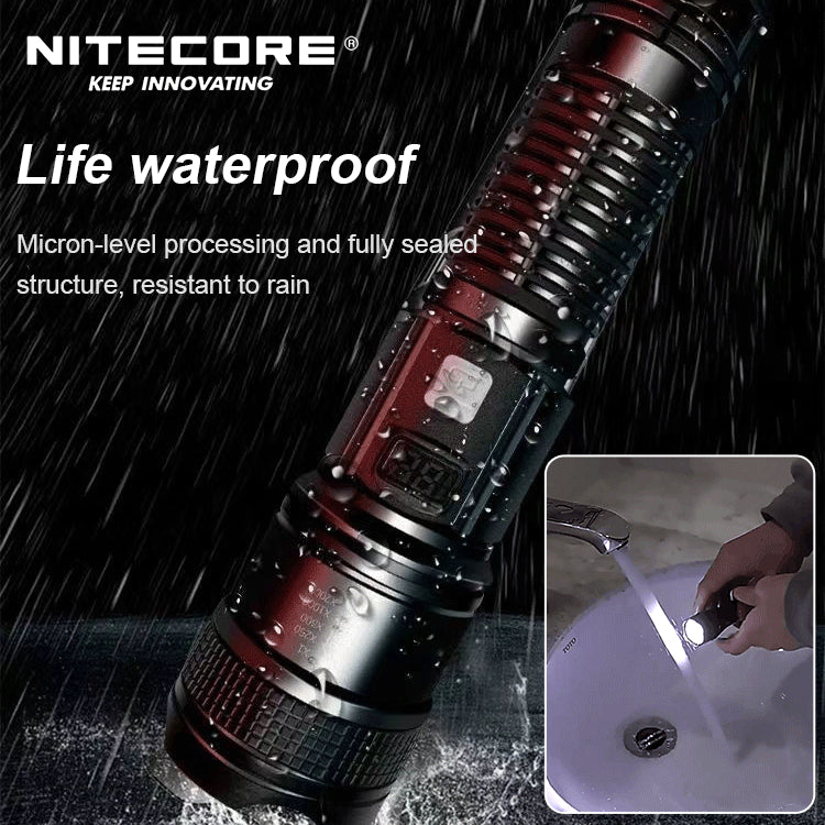 🔦 Nový vonkajší hliadkový reflektor, výkonná baterka s dlhým dosahom streľby 