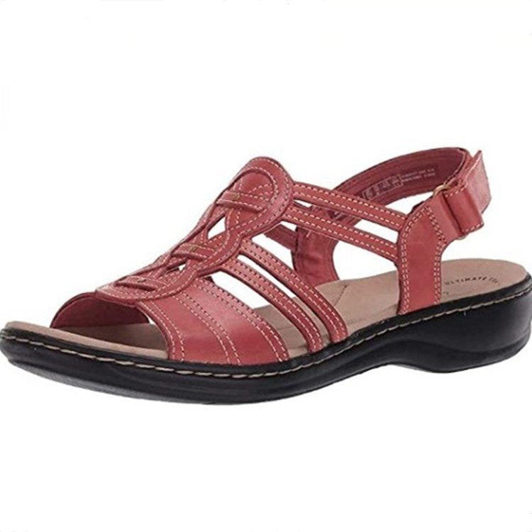 👡【35-43】Sandale moi și confortabile din piele pentru femei.