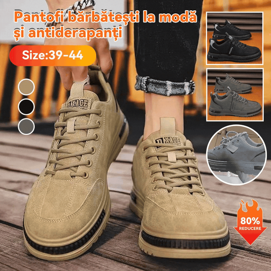 👞【39-44】2025 Pantofi de bord casual din piele moale pentru bărbați noi