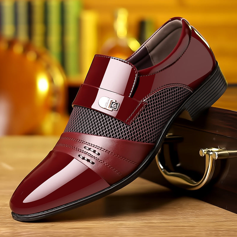 👞💁‍♂️【38-48】Pánske kožené topánky do práce, nové 