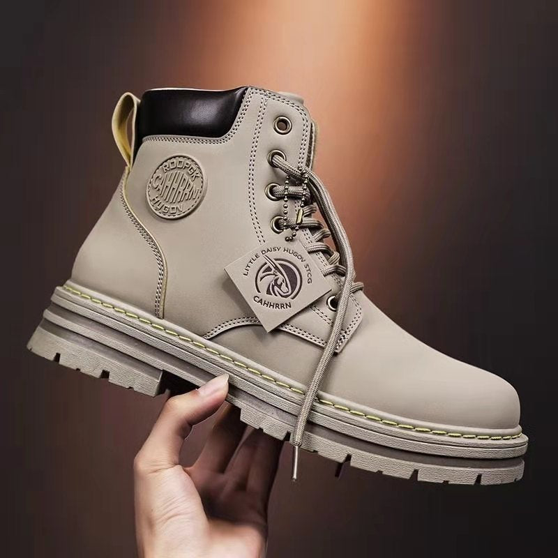 🔥🔥 【39-48】Nový štýl na jeseň a zimu, pánske topánky s hrubou podrážkou, protišmykové