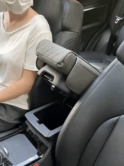 👏🚗 Večnamenska usnjena škatla za naslon za roke tri v enem--Večnamensko in praktično