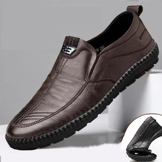 👞 Noi pantofi britanici casual cu talpă moale✅ confecționați manual din piele selectată✅ rezistentă la uzură și respirabilă