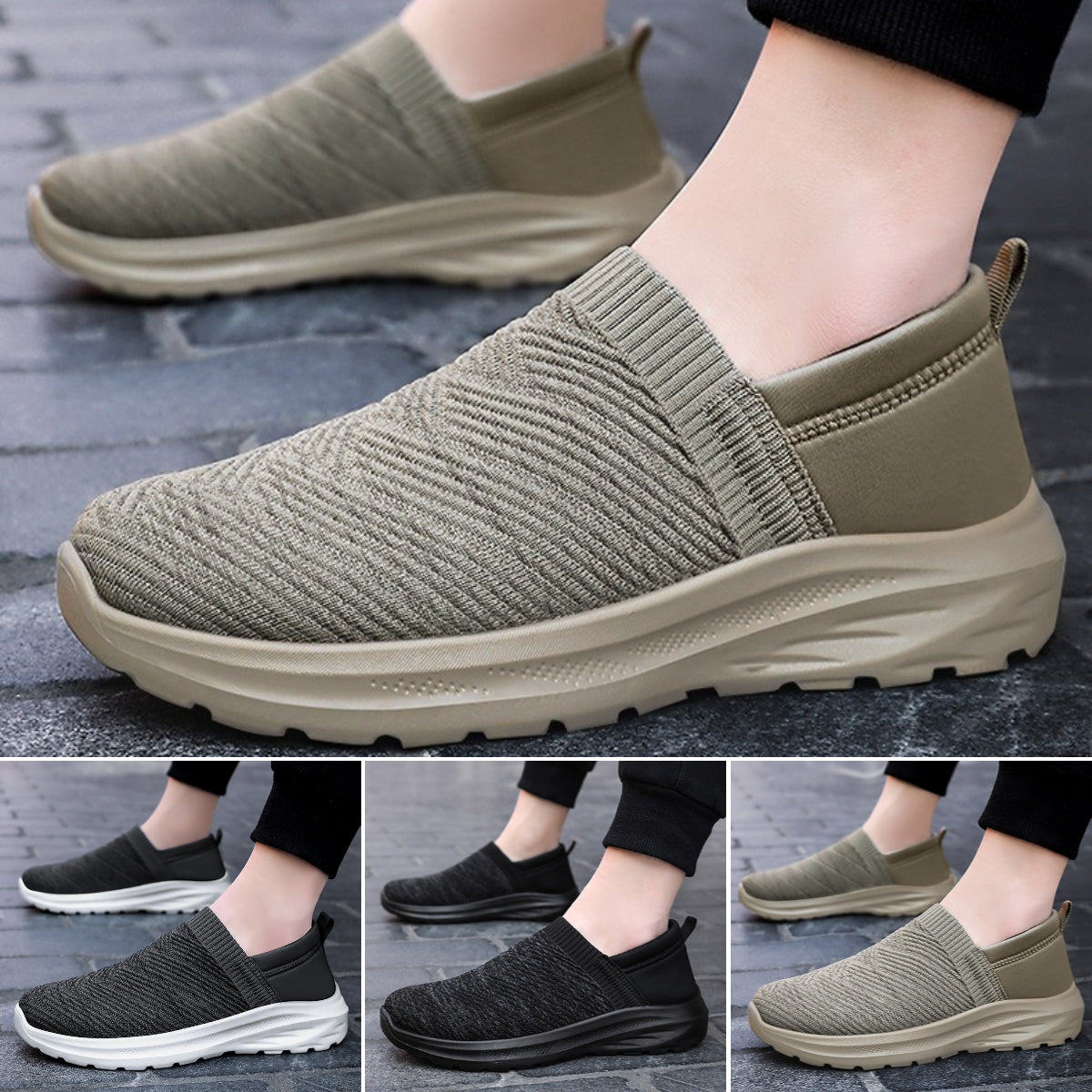 ✨✨【39-44】Noi pantofi de pânză casual, confortabili și respirabili, pentru bărbați