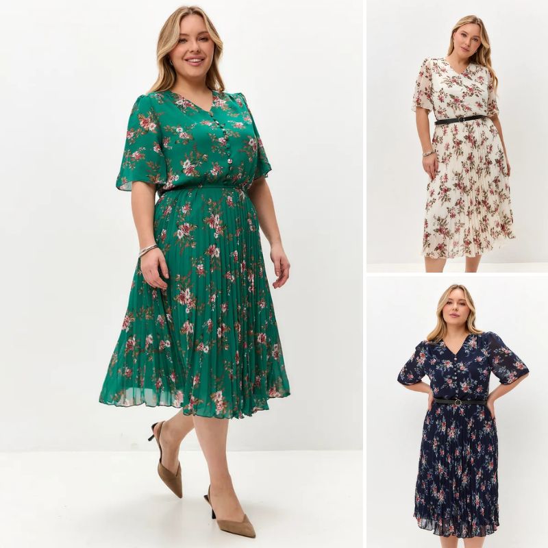 🏆【Nové produkty, úplne najpredávanejšie】🌸【S-5XL】Nové elegantné šaty s potlačou 