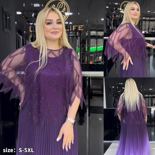 👗【Fată la modă】😘【S-5XL】 Noua rochie de modă, design clasic, elegant și simplu