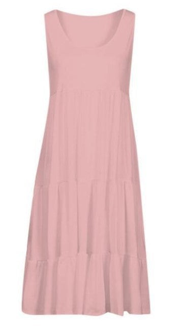 👗 Rochie simplă de culoare uni