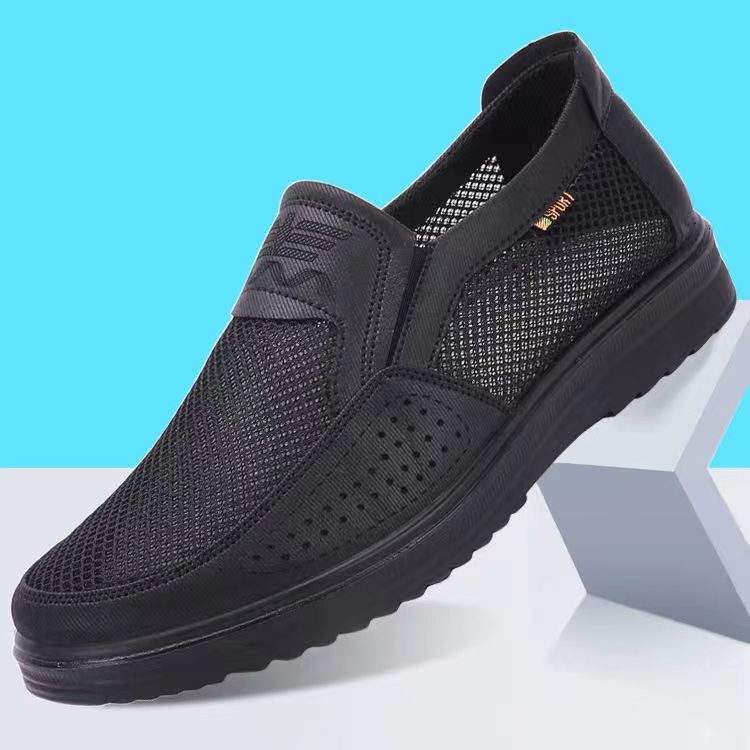👟2025 Pantofi pentru bărbați, respirabile, confortabile, cu talpă moale, anti-alunecare