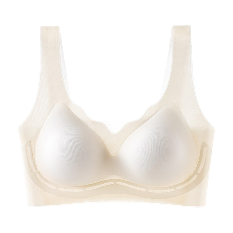 💁‍♀️✨【2 piese】Sutien de vară ultra-subțire, răcoros, fără cusături, mătase rece respirabilă, spate confortabil și frumos.