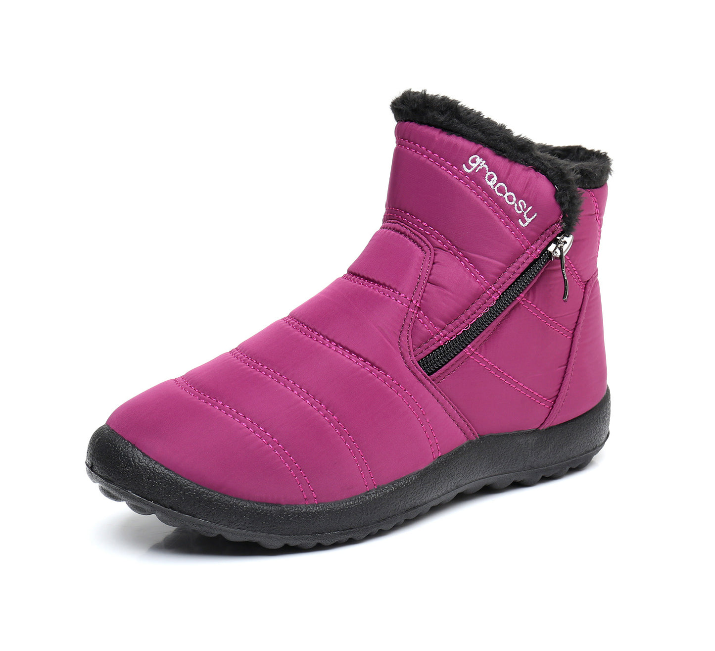 👢【36-42】 Ghete de zapada impermeabile pentru femei | fleece warm high top✨