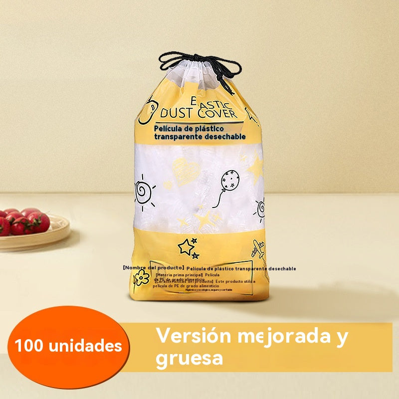 🔥🙌【200 buc】Capac de unică folosință pentru prospețime, de calitate alimentară【Cumpără 1 Primești 1 Gratuit】